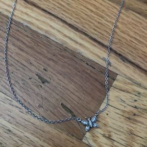 Butterfly necklace.